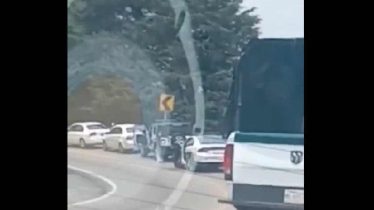 Balacera en plena ‘hora pico’, paraliza la México-Cuernavaca