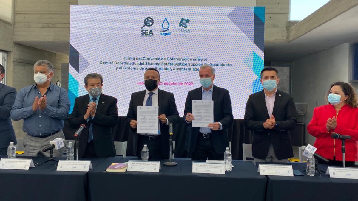 Refrenda SAPAL su compromiso para el combate a la corrupción