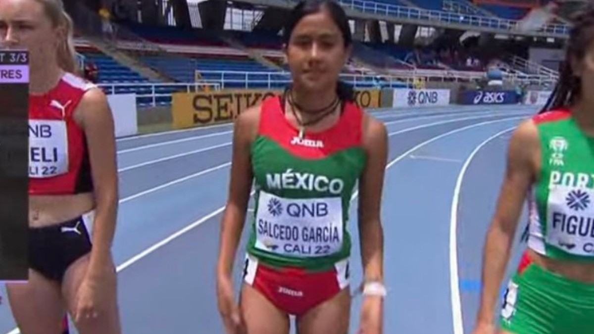 Sabrina Salcedo corrió en el Mundial de Atletismo sub 20 en Colombia