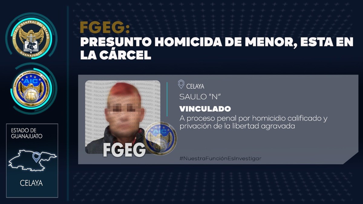 Detienen a hombre que secuestro y mató a adolescente