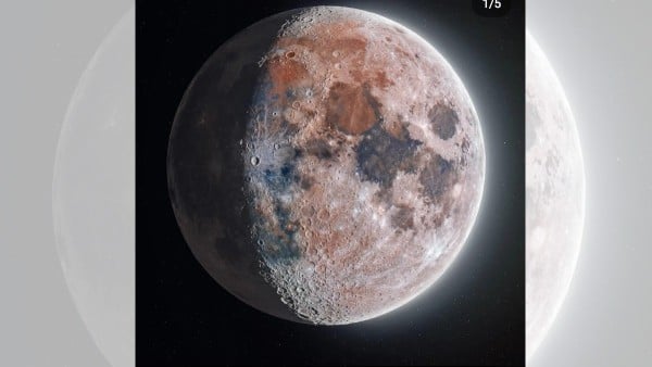 ¡Descubrimiento! ¿La luna es de colores?