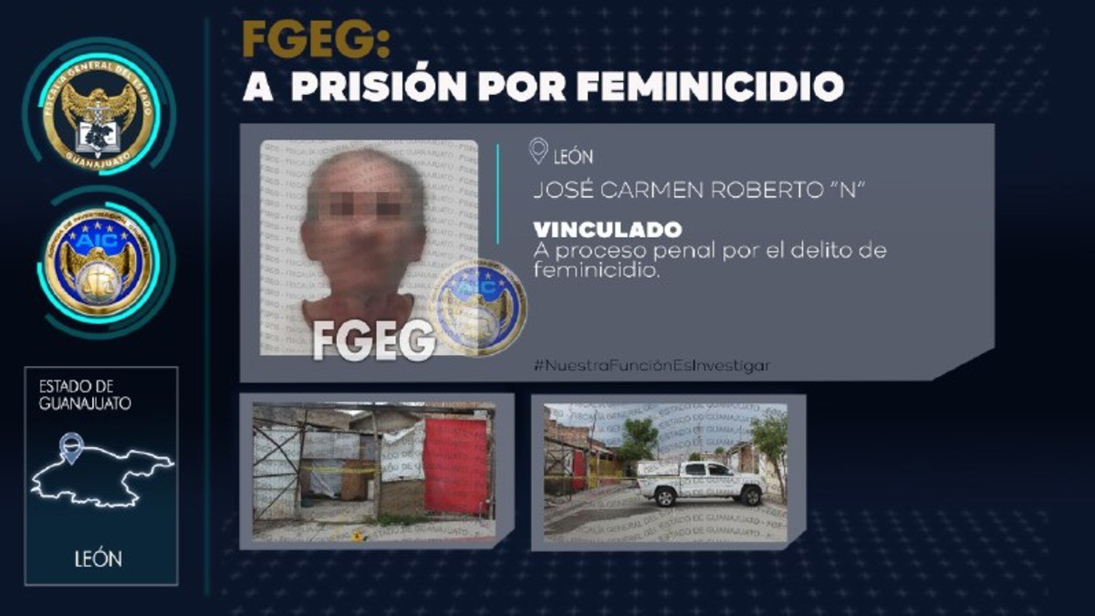 Lo vinculan a proceso por el feminicidio de su esposa