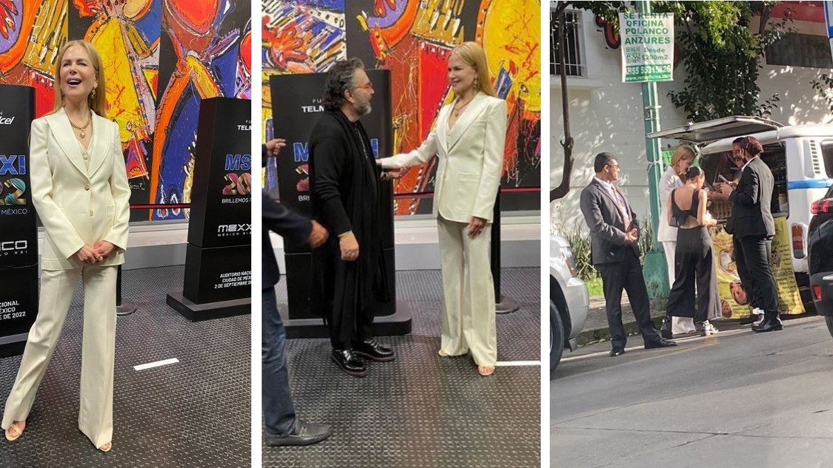 ¡Pásele marchanta, pásele!, y que llega Nicole Kidman