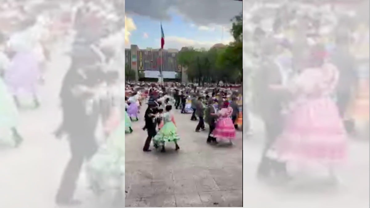 En Monterrey rompen récord zapateando