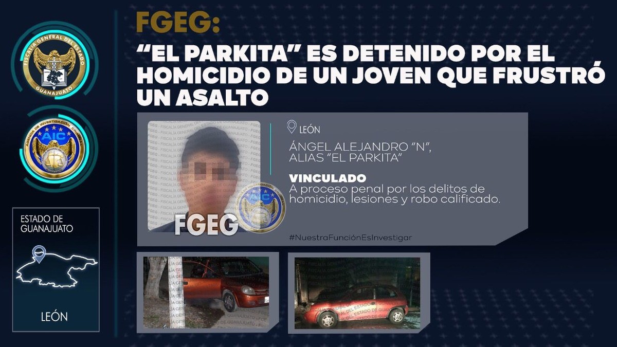 Cae asesino de joven que defendió a su hermana durante un asalto