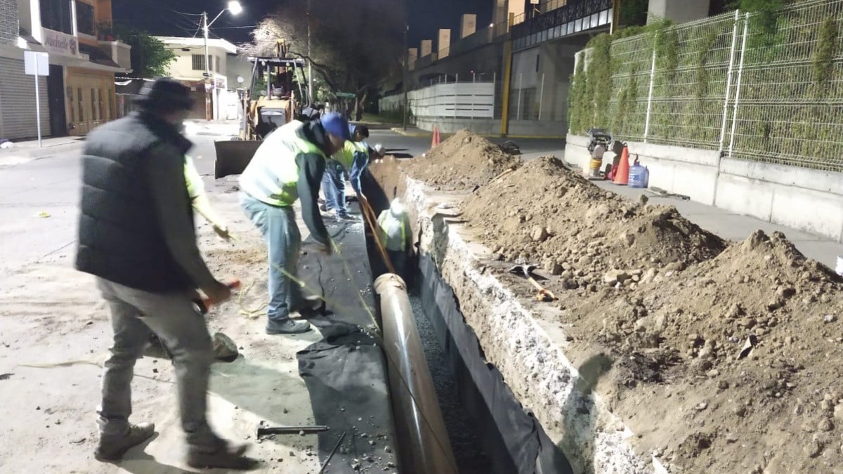 Amplía SAPAL drenaje pluvial en Mezquital de Jerez