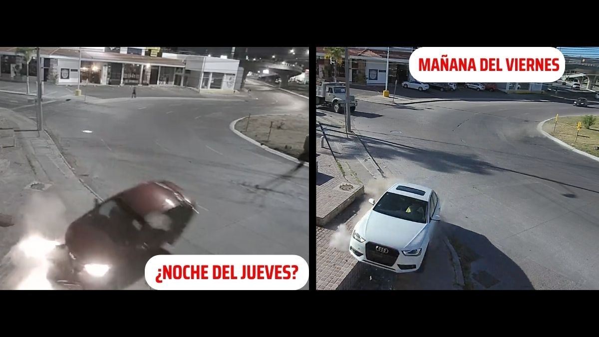#VIDEOS | ¿Dos accidentes en el mismo lugar con horas de diferencia?