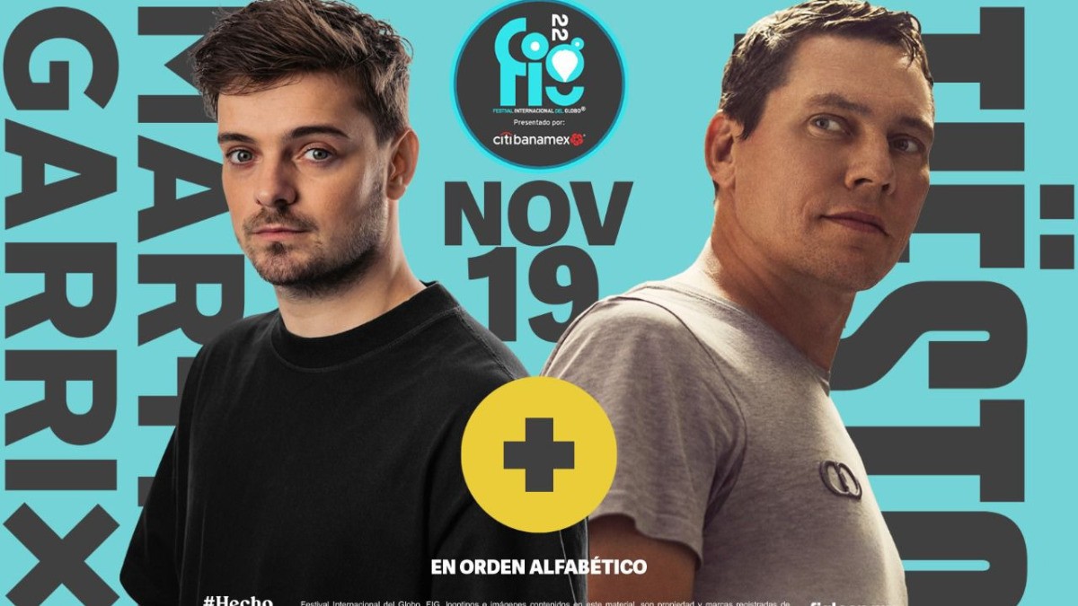Martin Garrix + Tiësto harán bailar al FIG