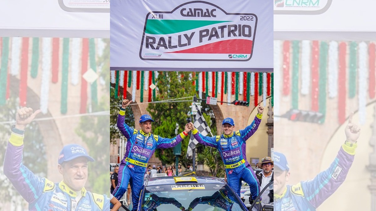 Ganan Name y Zapata el G1 del Rally Patrio