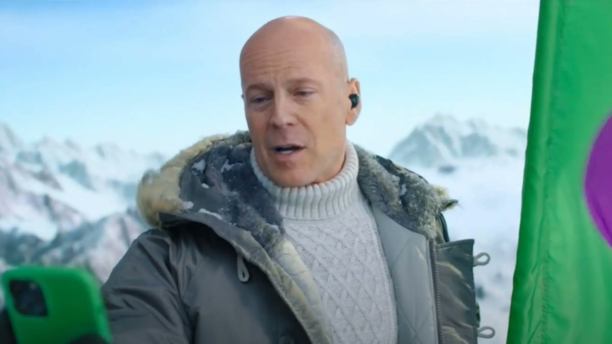 Bruce Willis vende su cara y voz para deepfakes
