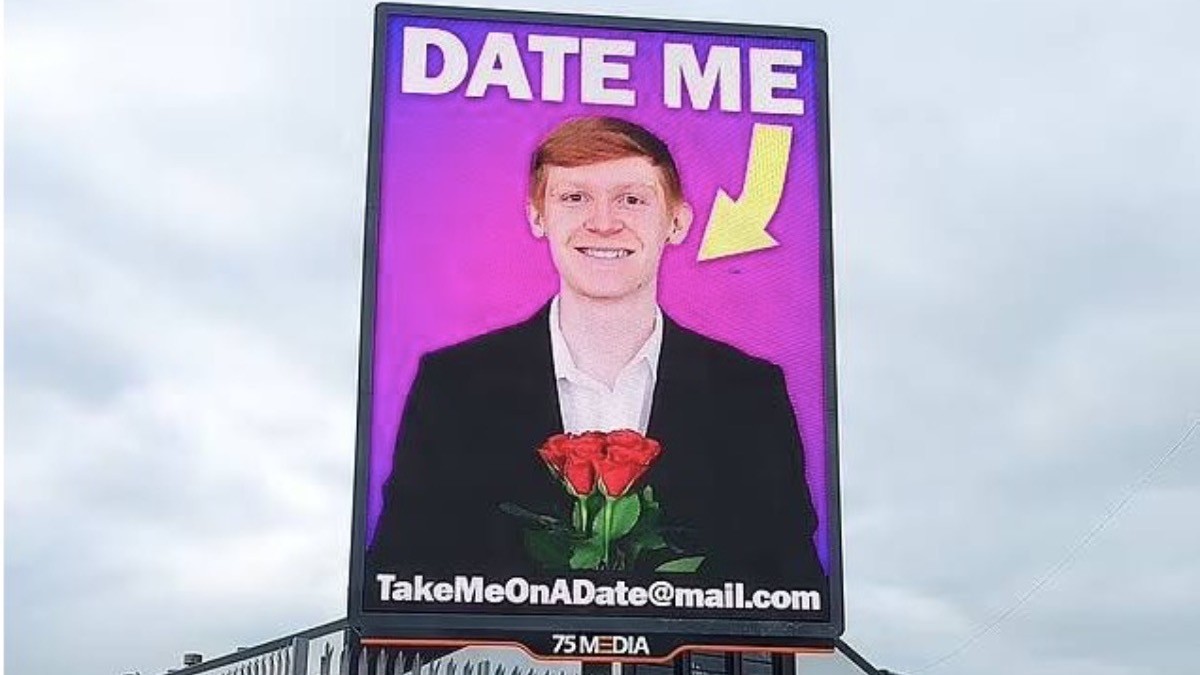 Campaña publicitaria ¿para conseguir novia?