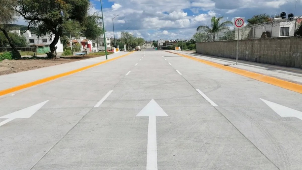Concluye SICOM pavimentación del Par Vial Perdigón en León