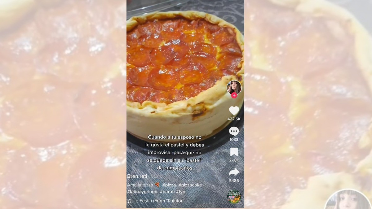 Festeja cumpleaños ¡con pastel de pizza!