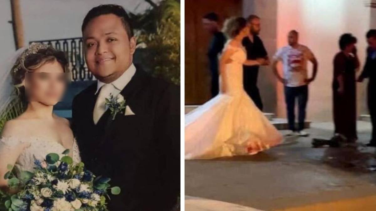 Boda termina en tragedia; acribillan a novio al salir de la iglesia