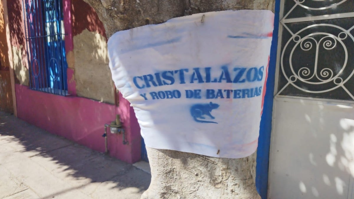 ‘Cristalazos y robo de baterías’, alertan vecinos del corredor Madero