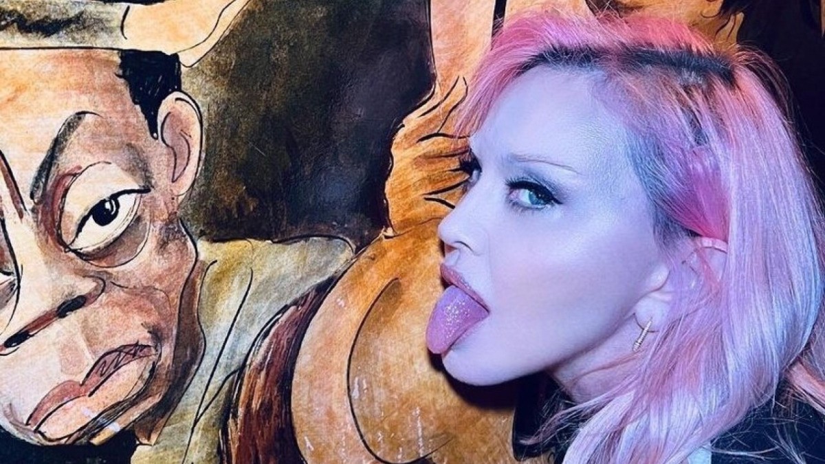 Madonna se aventó un Popper en público ¿o no?