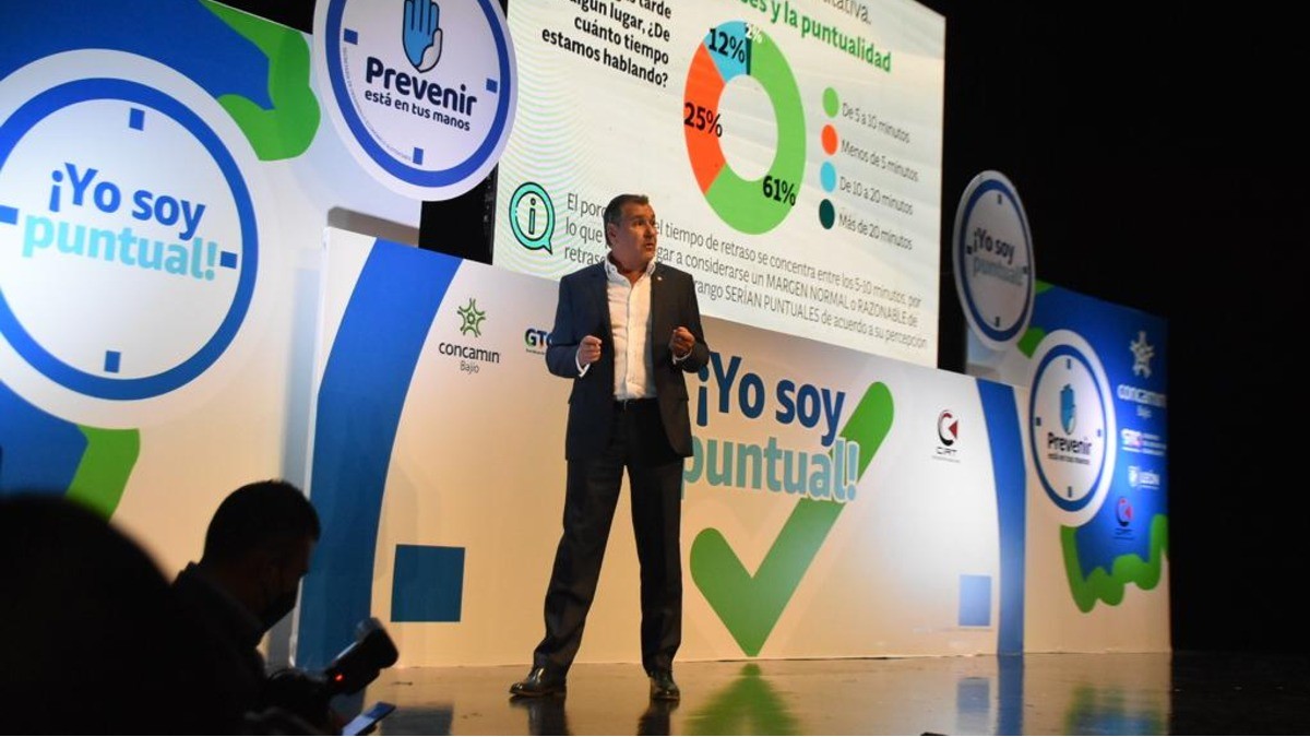 Lanza Guanajuato y Concamin Bajío la estrategia ‘Yo Soy Puntual’