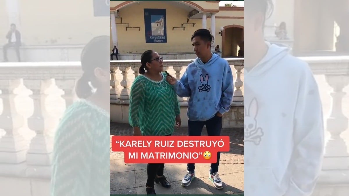 ¡Señora acusa a Karely Ruiz de destruir su matrimonio!