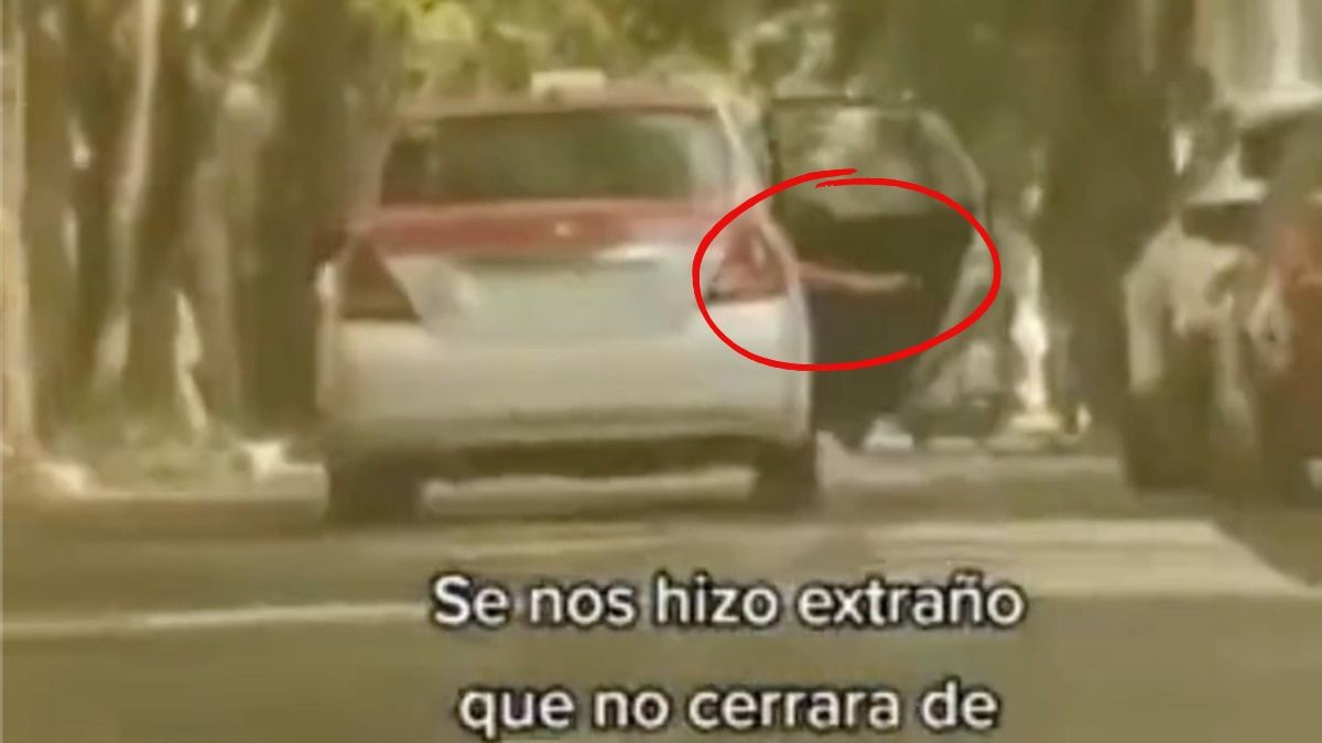 ¡Mujeres logran escapar de taxi!