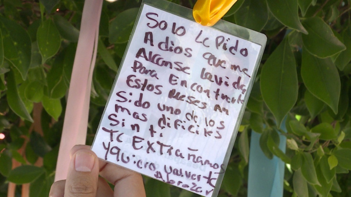 “Solo pido que me alcance la vida”
