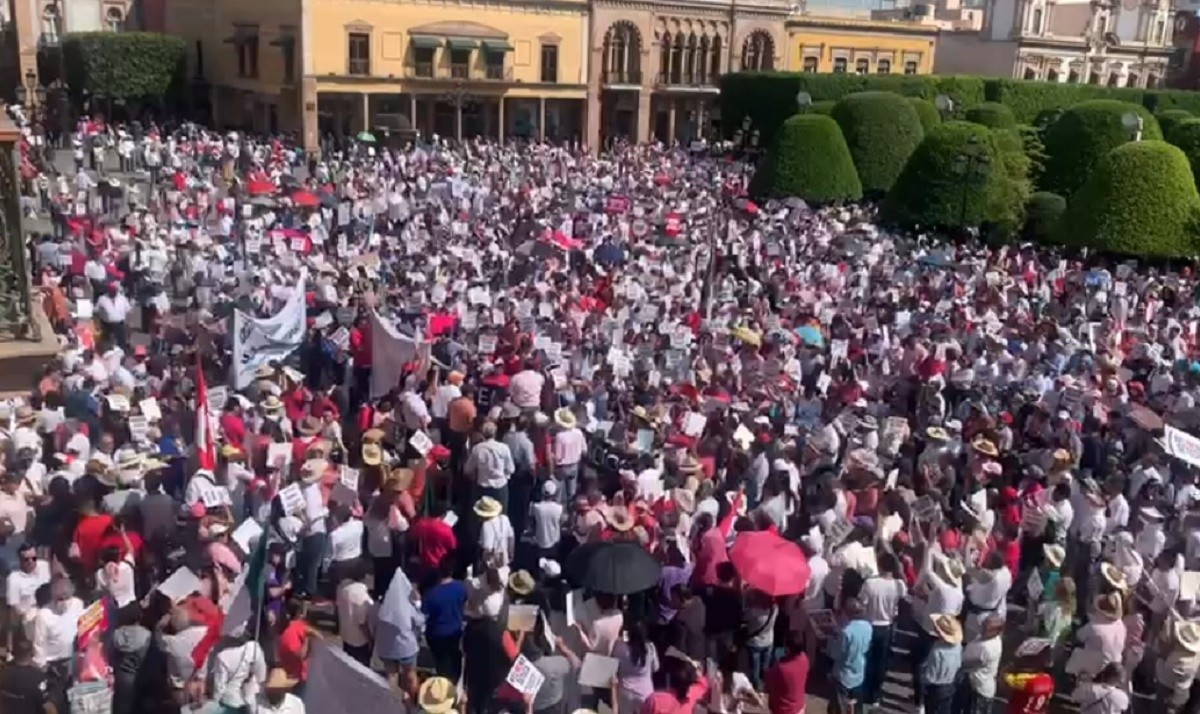 ‘El INE no se toca’: más de 15 mil leoneses salen en su defensa