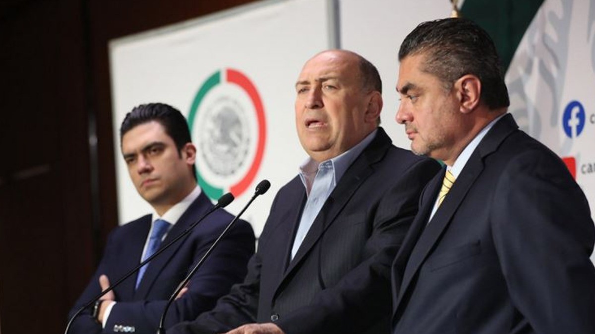 PRI, PAN y PRD se unen otra vez en Va por México