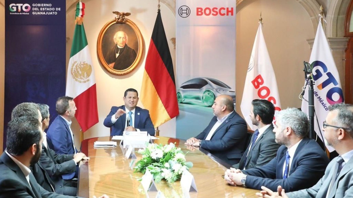 Con inversión de 225 mdd de Bosch México, ¡supera Guanajuato meta sexenal!