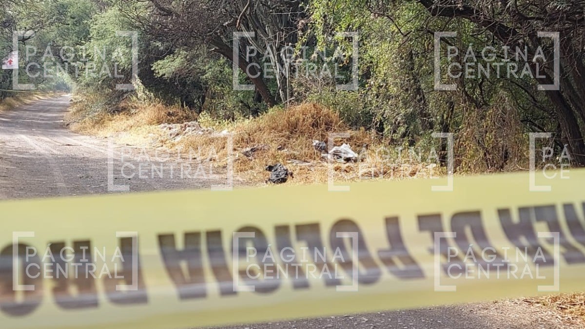 Hallan cuerpo en el antiguo camino a Comanja de Corona