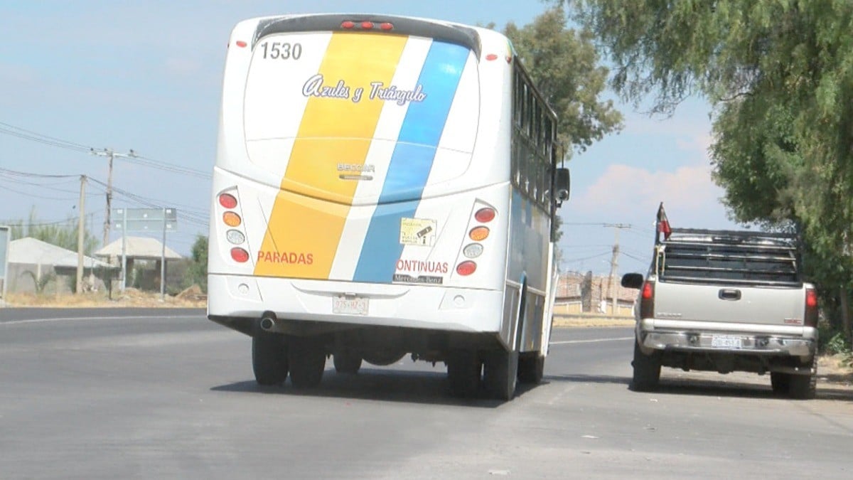 Pasar por la León - Cuerámaro, un gran riesgo para los pobladores