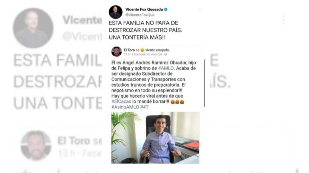 ¡Fox cae en una “fake news“ y confunde actor porno con sobrino de AMLO!