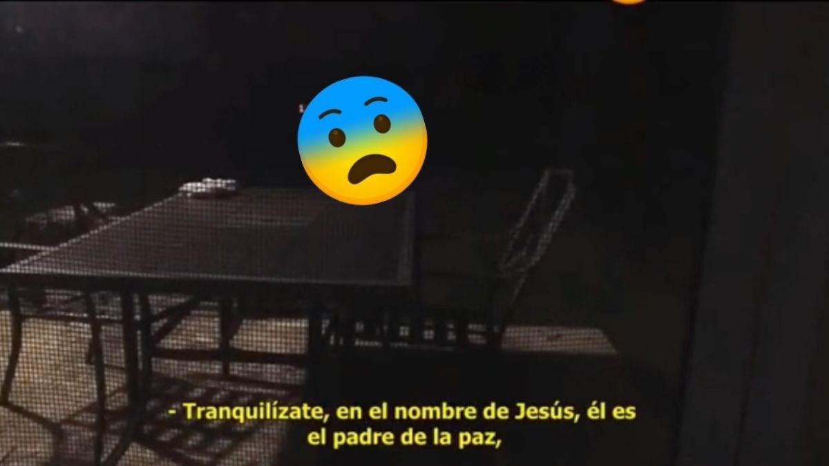 #VIDEO | ¡Aterrador! Hombre graba a 'monstruo' en su jardín y lo aleja con rezos