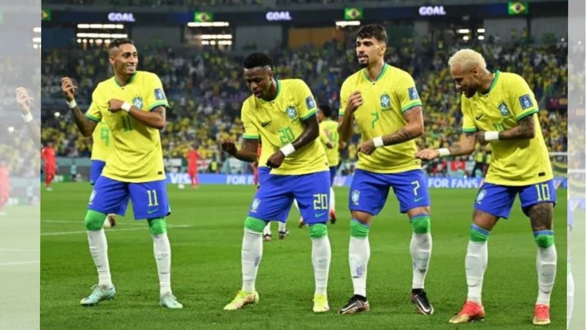 Brasil convierte el estadio en un sambódromo