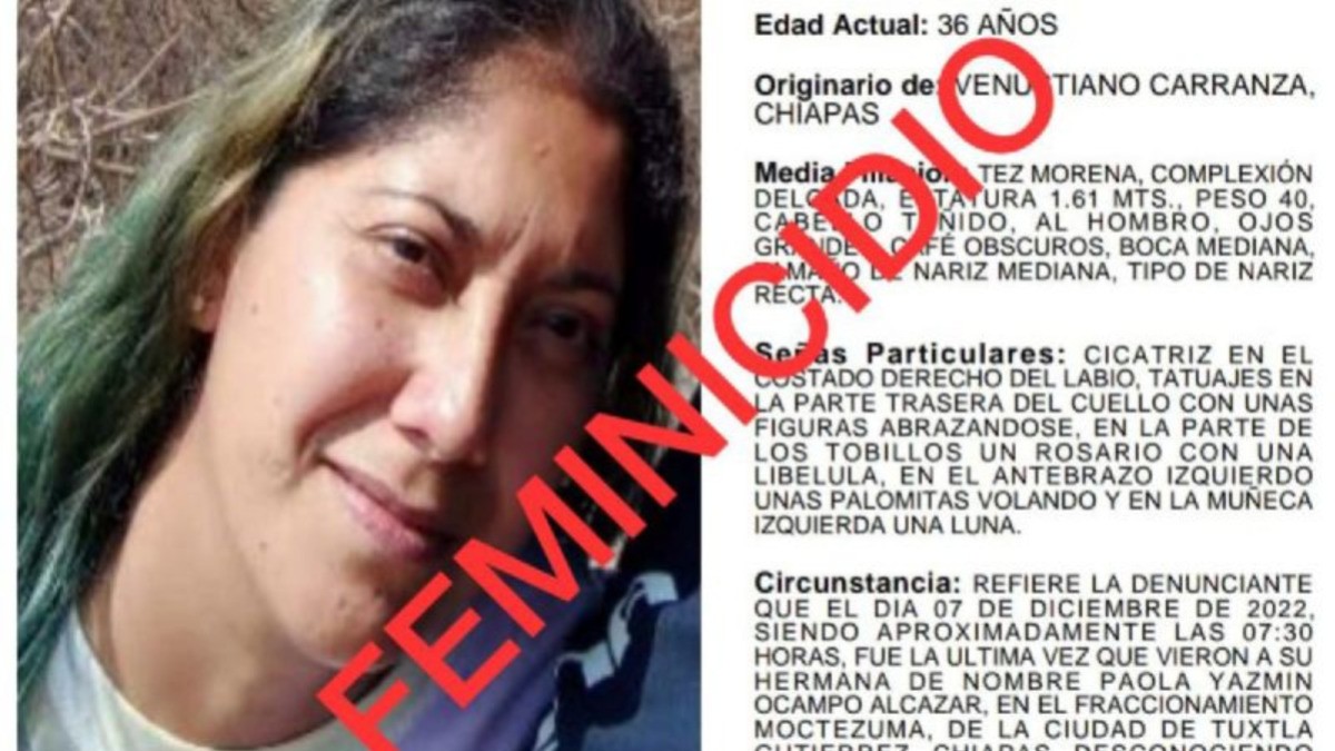 Desaparece intendente, es hallada muerta en cisterna de la escuela donde trabajaba