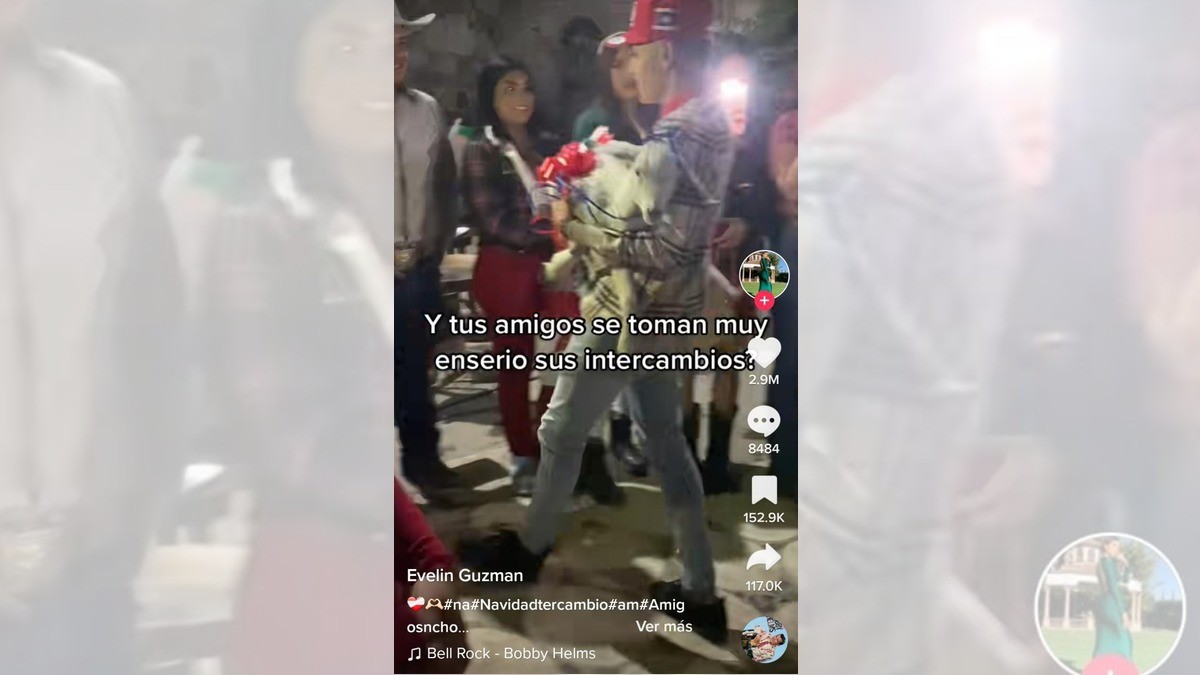 Joven recibe un gallo en el intercambio; ¡él regaló una cabra!