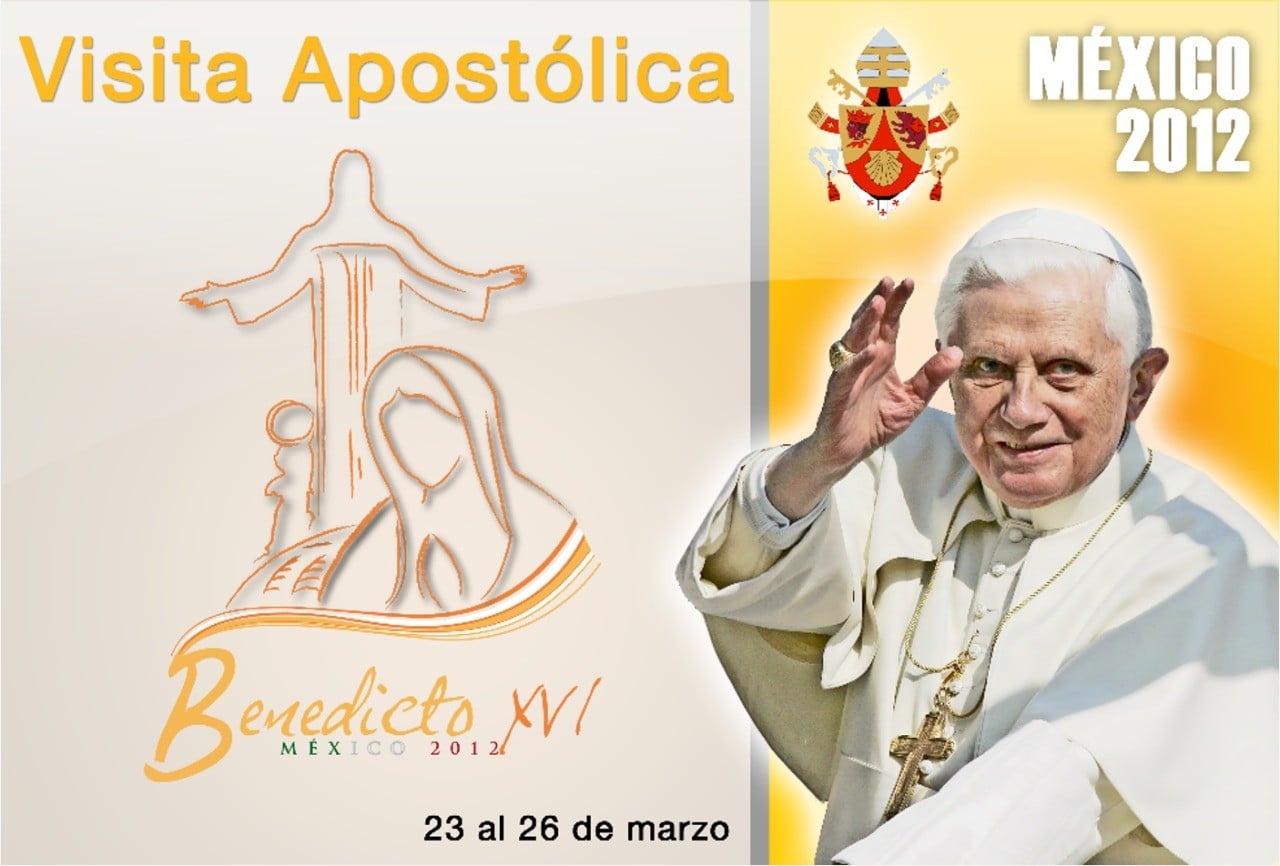 Benedicto XVI centró su mensaje en México a las víctimas de la violencia