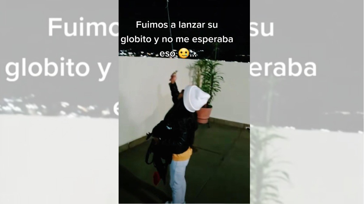 ¡Niña le manda mensaje al cielo a su papá en el globo de los Reyes Magos!