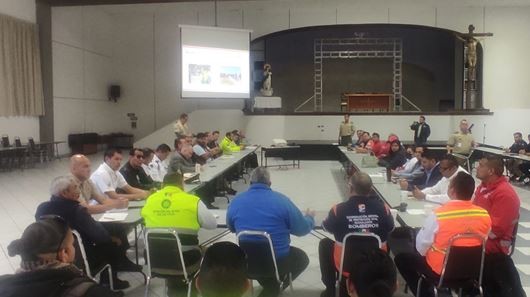 Coordina Protección Civil el operativo para cuidar a peregrinos en esta Candelaria