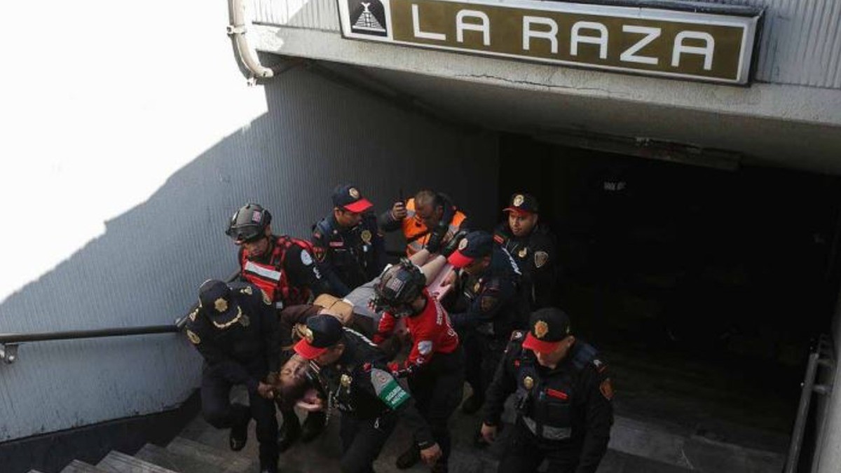 Choque de trenes en L3 deja un muerto y 59 heridos