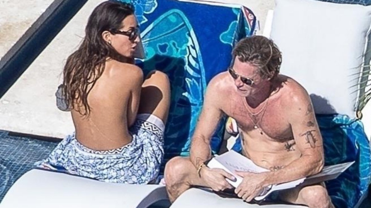 Ven en México a Brad Pitt y su nueva novia, Inés de Ramón