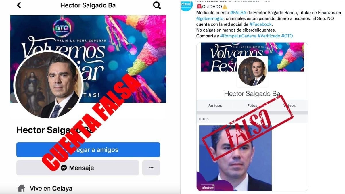 Alertan de cuenta falsa de secretario de Finanzas