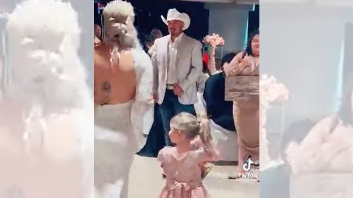 ¡Y que sorprende a su novio con boda sorpresa!