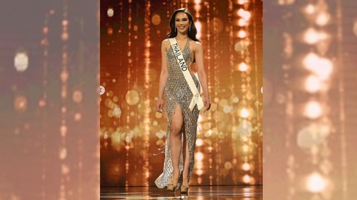 Miss Tailandia conquista con ¡vestido de lengüetas de latas!