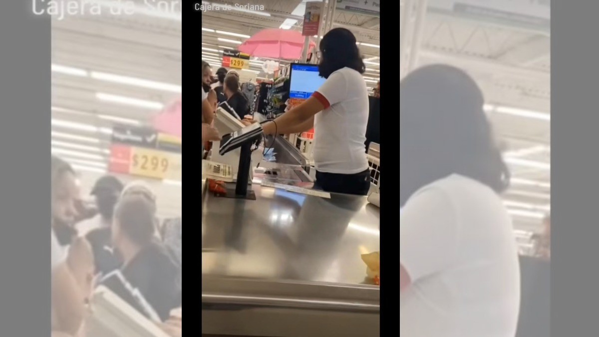 Clienta se queja de cajera de supermercado; denuncia divide opiniones