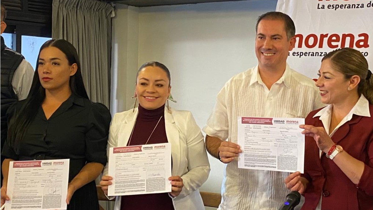 Oficializa Morena a sus cuatro nuevos militantes; tres son del PAN