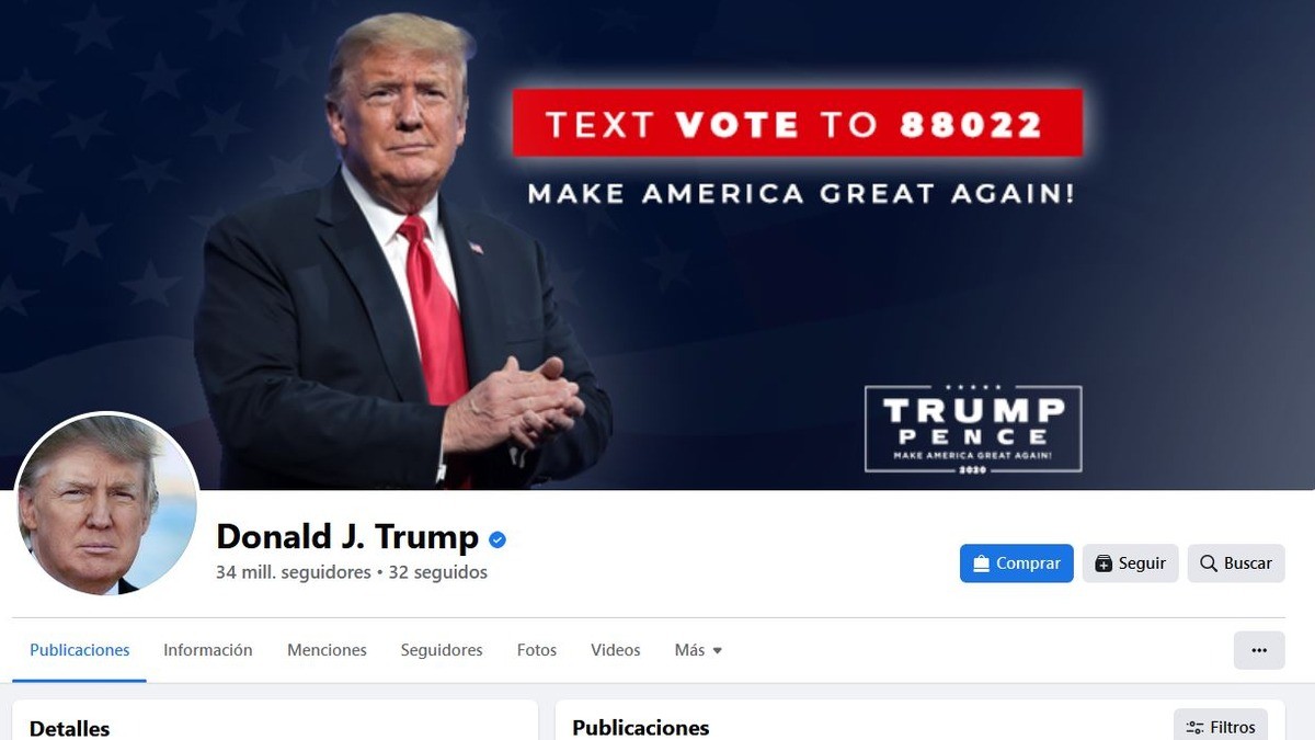 Trump, de regreso a Facebook e Instagram