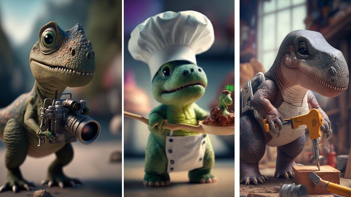 Te decimos por qué se han viralizado las profesiones con dinosaurios