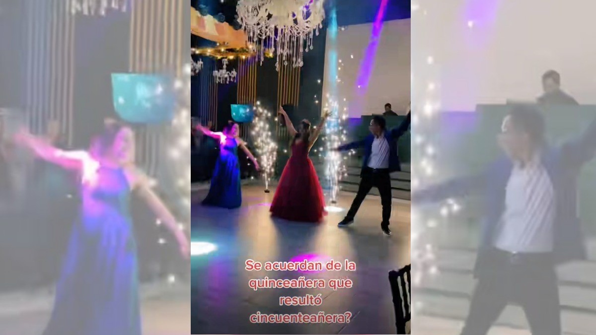 ¡Señora celebra sus 50 como toda una quinceañera!