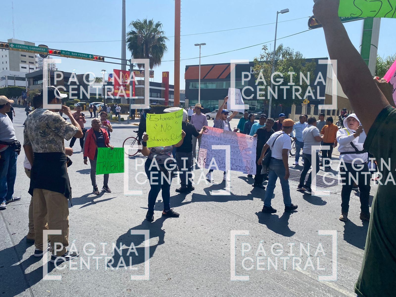 Va gobierno leonés contra manifestantes rijosos