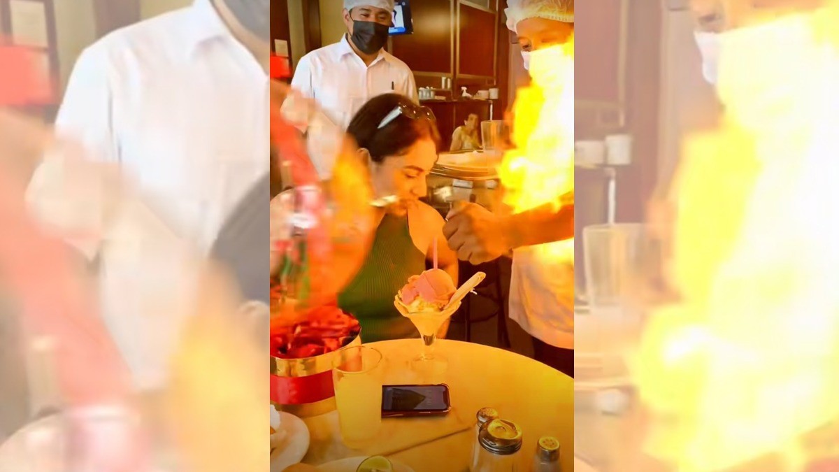 Festejo cumpleañero sale mal; ¡mesero termina quemado!