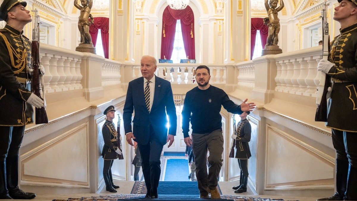 Visita Joe Biden a Ucrania